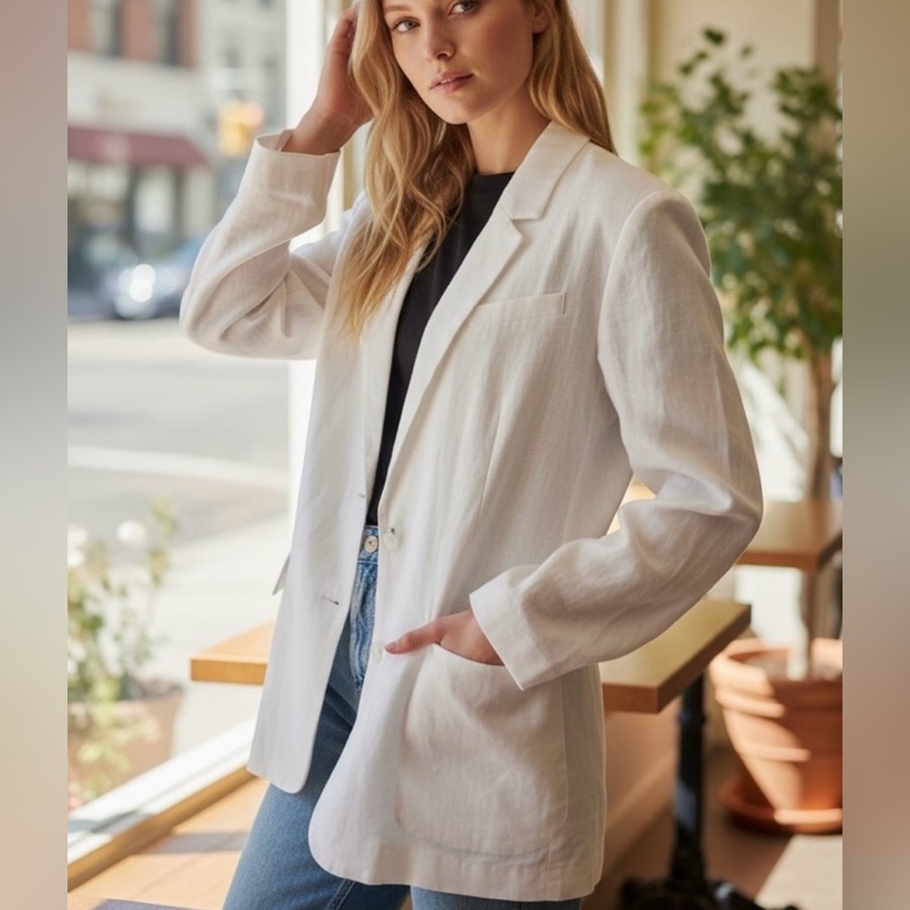 ABERCROMBIE Linen Blazer